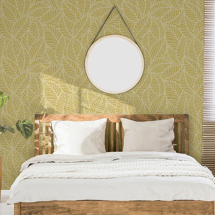 Arthouse Mavis wallpaper, color Mustard, SKU AH692506