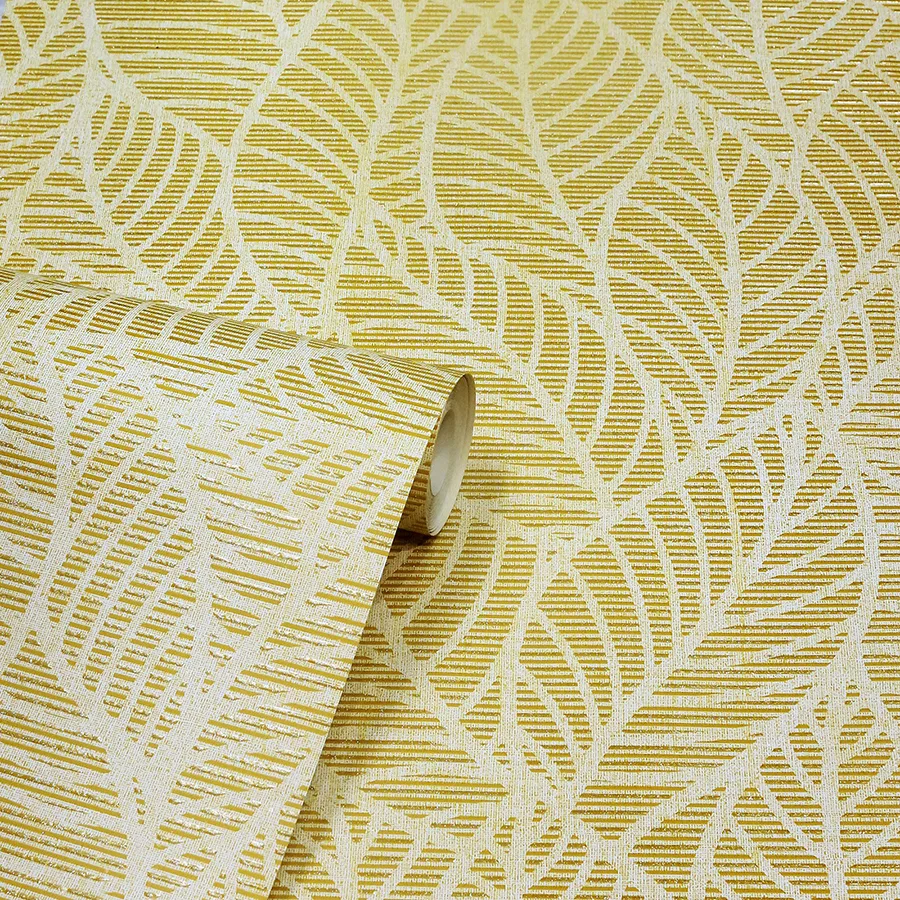 Arthouse Mavis wallpaper, color Mustard, SKU AH692506