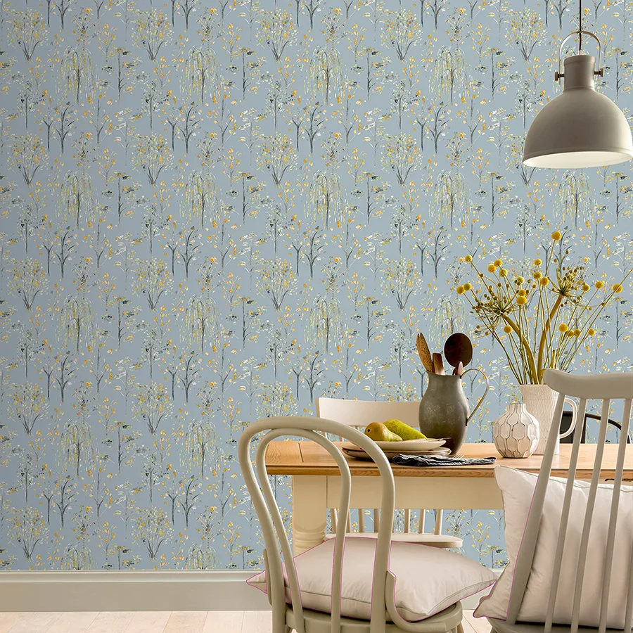 Arthouse Mayumi - Yellow Wallpaper | Buy Online Arthouse Mayumi wallpaper, color Yellow, SKU AH909503