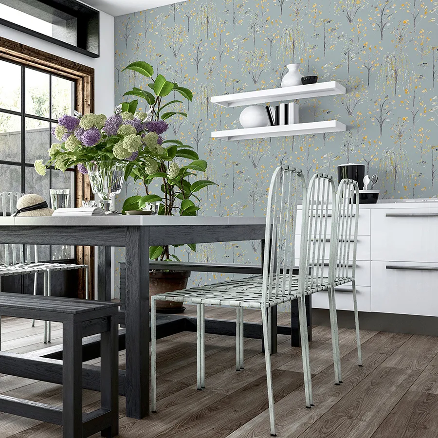 Arthouse Mayumi - Yellow Wallpaper | Buy Online Arthouse Mayumi wallpaper, color Yellow, SKU AH909503