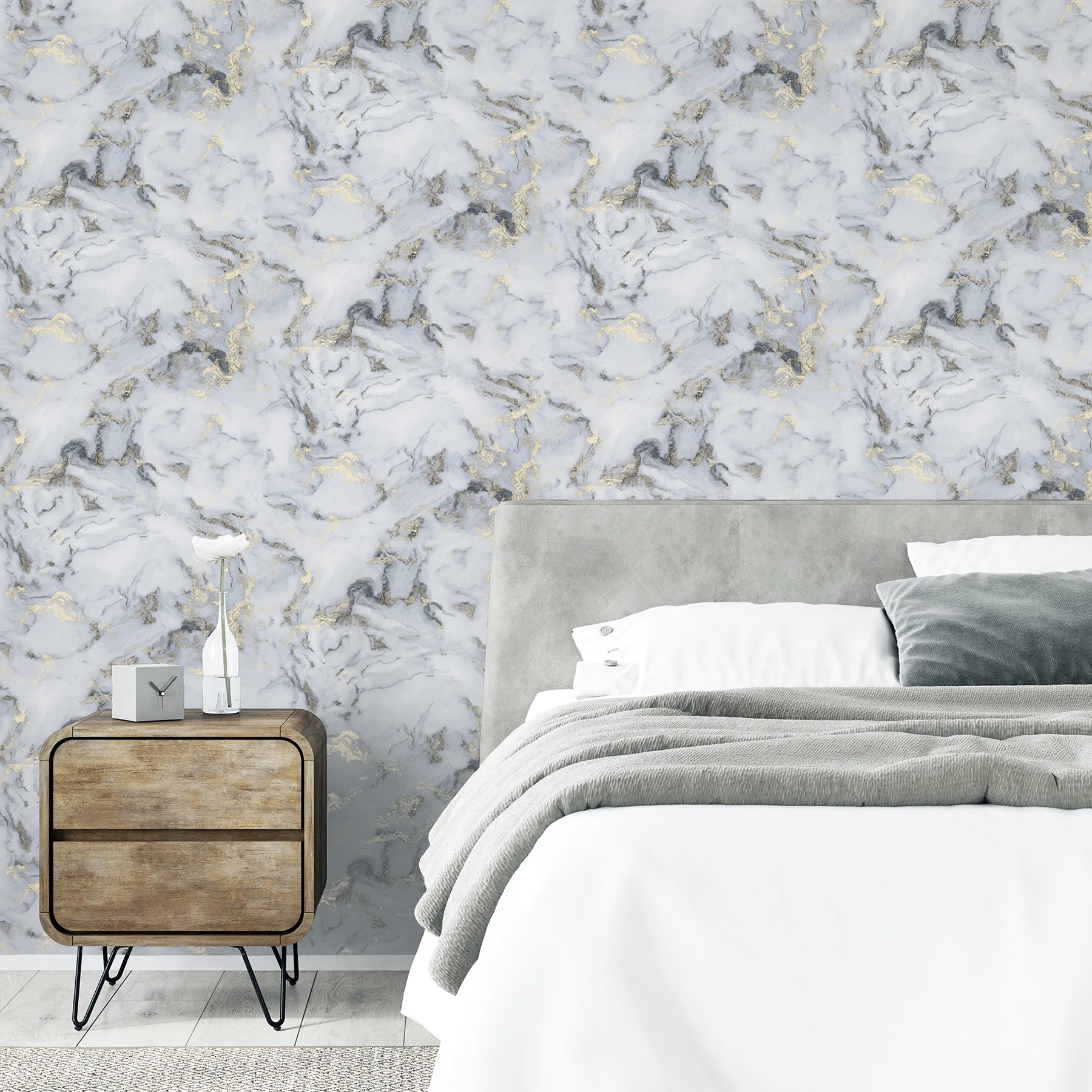 Arthouse Merrick - Grey Wallpaper | Buy Online Arthouse Merrick wallpaper, color Grey, SKU AH923001