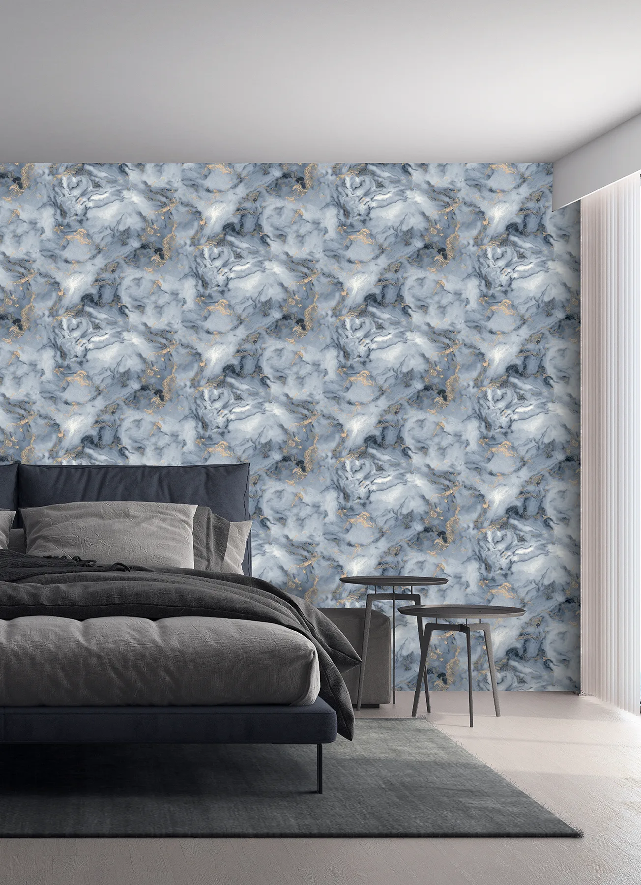 Arthouse Merrick - Navy Wallpaper | Buy Online Arthouse Merrick wallpaper, color Navy, SKU AH923000