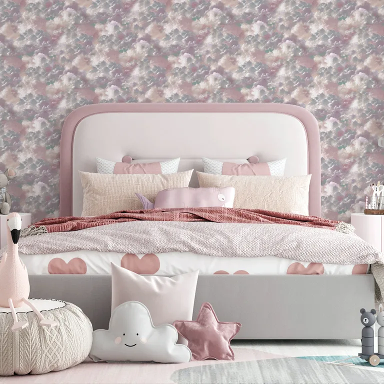 Arthouse Merryweather wallpaper, color Violet, SKU AH924508