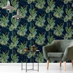 Arthouse Miami wallpaper, color Navy, SKU AH921407