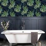 Arthouse Miami wallpaper, color Navy, SKU AH921407