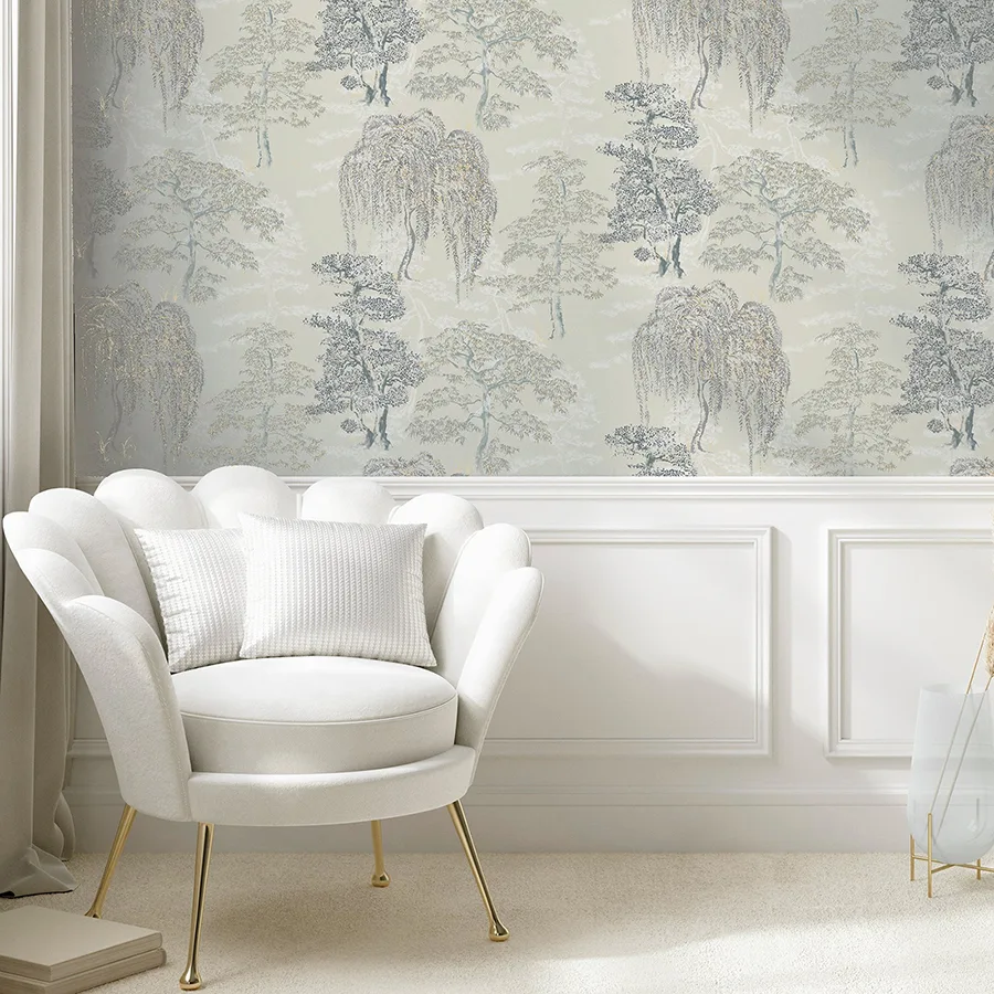 Arthouse Midori - Grey Wallpaper | Buy Online Arthouse Midori wallpaper, color Grey, SKU AH909809
