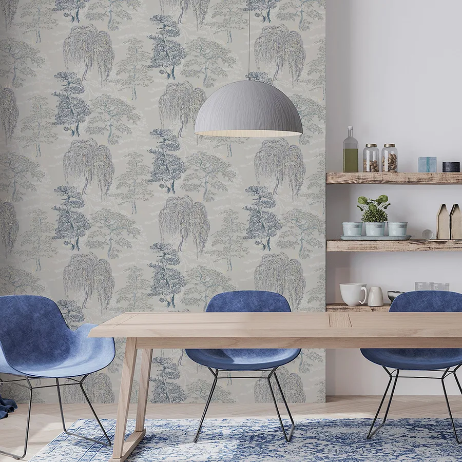 Arthouse Midori - Grey Wallpaper | Buy Online Arthouse Midori wallpaper, color Grey, SKU AH909809