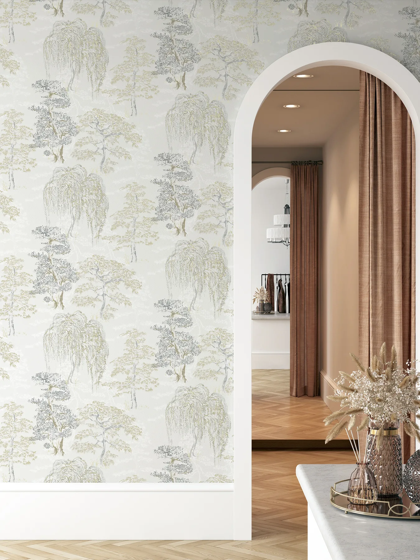 Arthouse Midori - Neutral Wallpaper | Buy Online Arthouse Midori wallpaper, color Neutral, SKU AH909605
