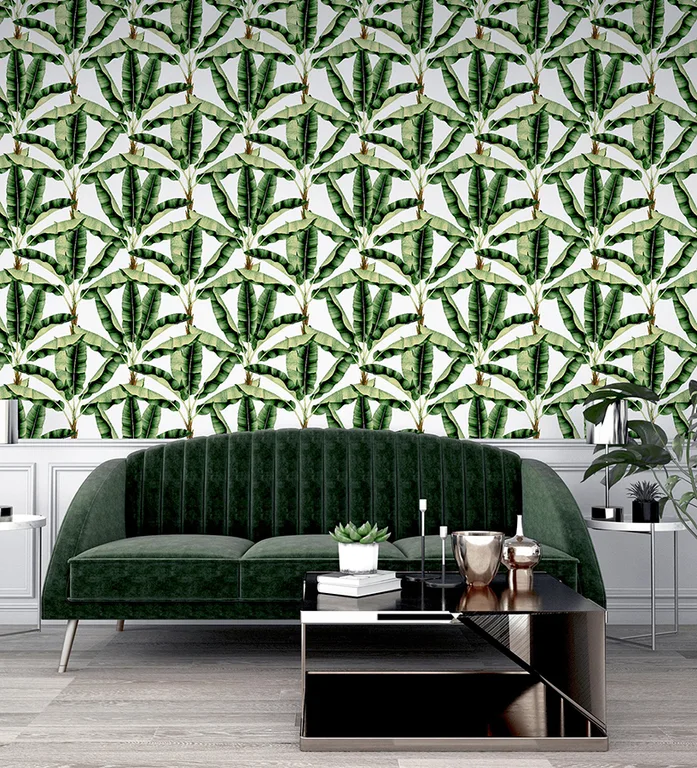 Arthouse Musa wallpaper, color Green, SKU AH909604