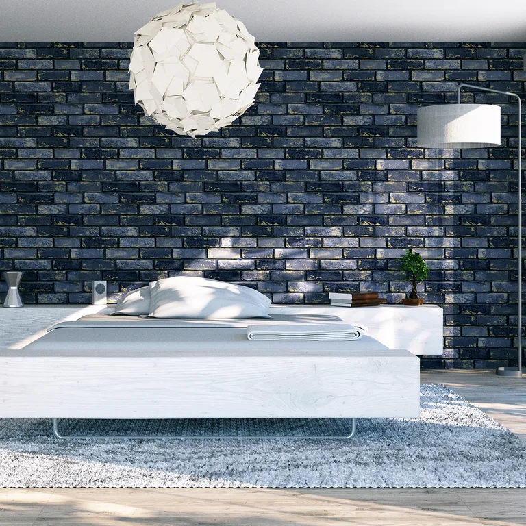 Arthouse Myron wallpaper, color Charcoal, SKU AH692200