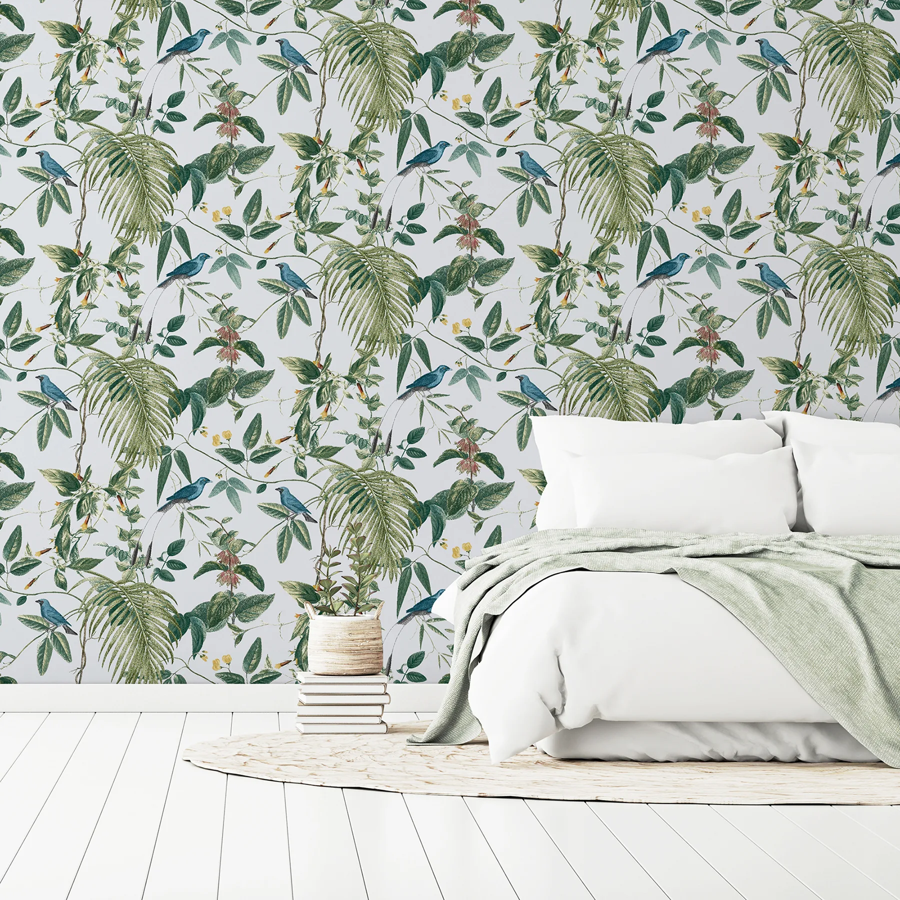 Arthouse Nanette - Light Blue Wallpaper | Buy Online Arthouse Nanette wallpaper, color Light Blue, SKU AH921609