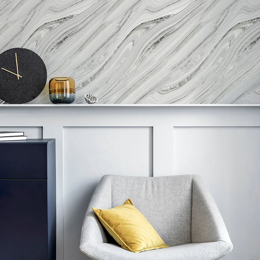 Arthouse Nellie - Silver Wallpaper | Buy Online Arthouse Nellie wallpaper, color Silver, SKU AH692605