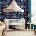 Arthouse Oleda - Dark Blue Wallpaper | Buy Online Arthouse Oleda wallpaper, color Dark Blue, SKU AH923804
