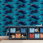 Arthouse Orlena wallpaper, color Blue, SKU AH923808