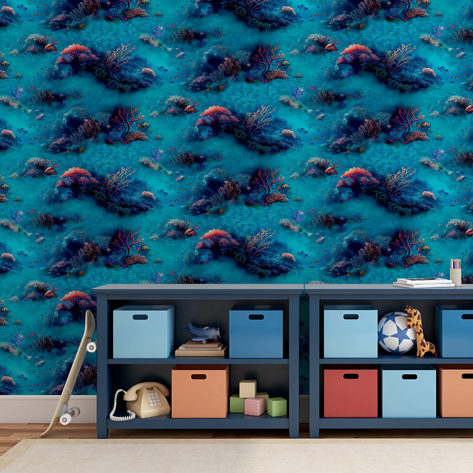 Arthouse Orlena wallpaper, color Blue, SKU AH923808