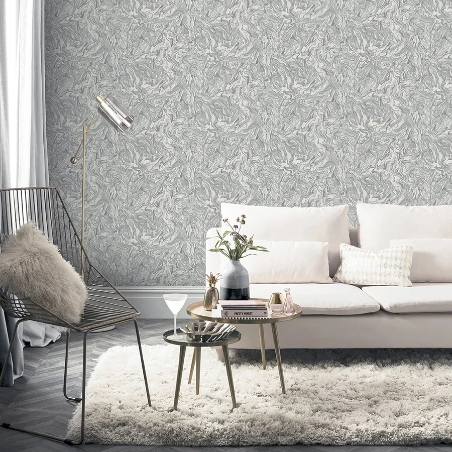 Arthouse Osgood - Grey Wallpaper | Buy Online Arthouse Osgood wallpaper, color Grey, SKU AH693901