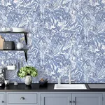 Arthouse Osgood - Navy Wallpaper | Buy Online Arthouse Osgood wallpaper, color Navy, SKU AH693902