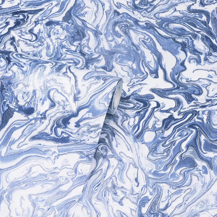 Arthouse Osgood - Navy Wallpaper | Buy Online Arthouse Osgood wallpaper, color Navy, SKU AH693902