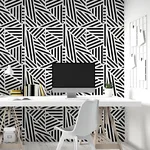 Arthouse Oswald wallpaper, color Black, SKU AH910004