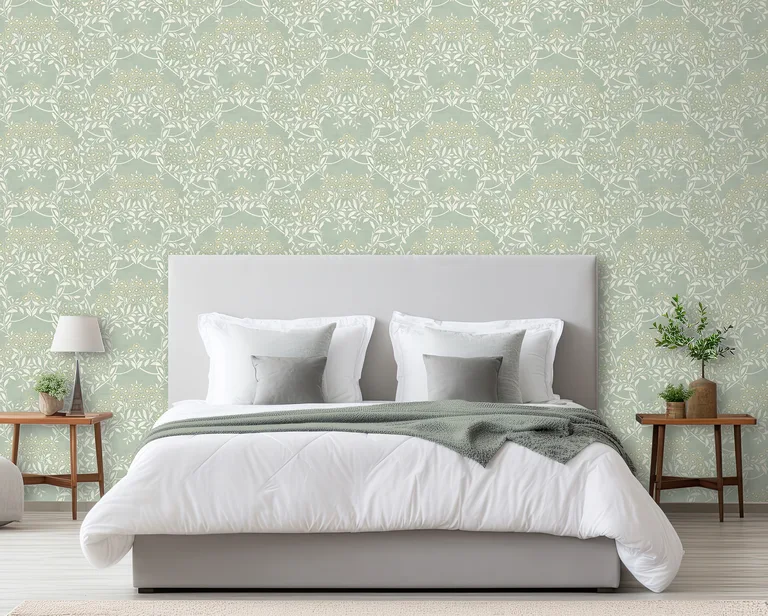 Arthouse Penelope wallpaper, color Green, SKU AH100195AH