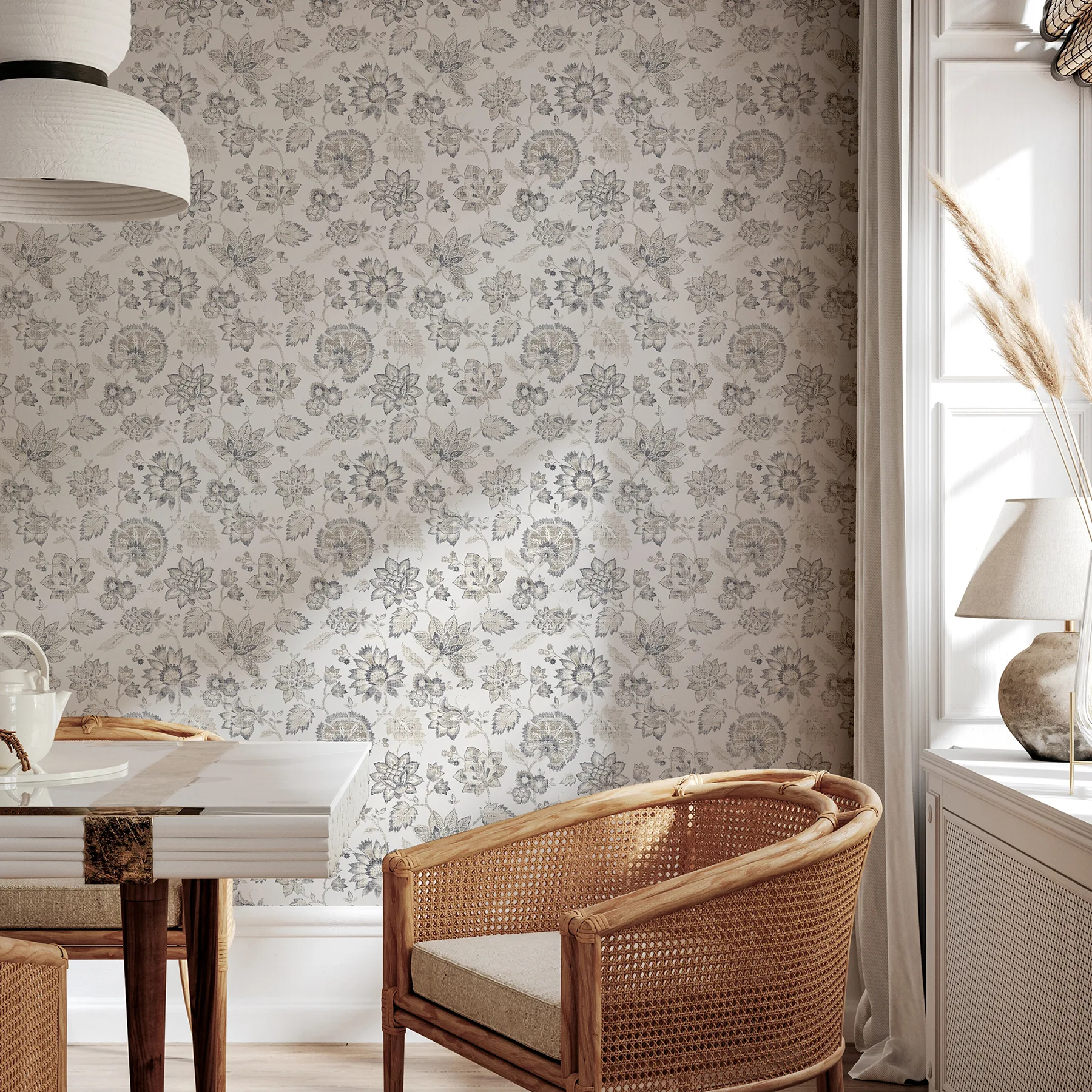 Arthouse Prudie wallpaper, color Denim, SKU AH924707