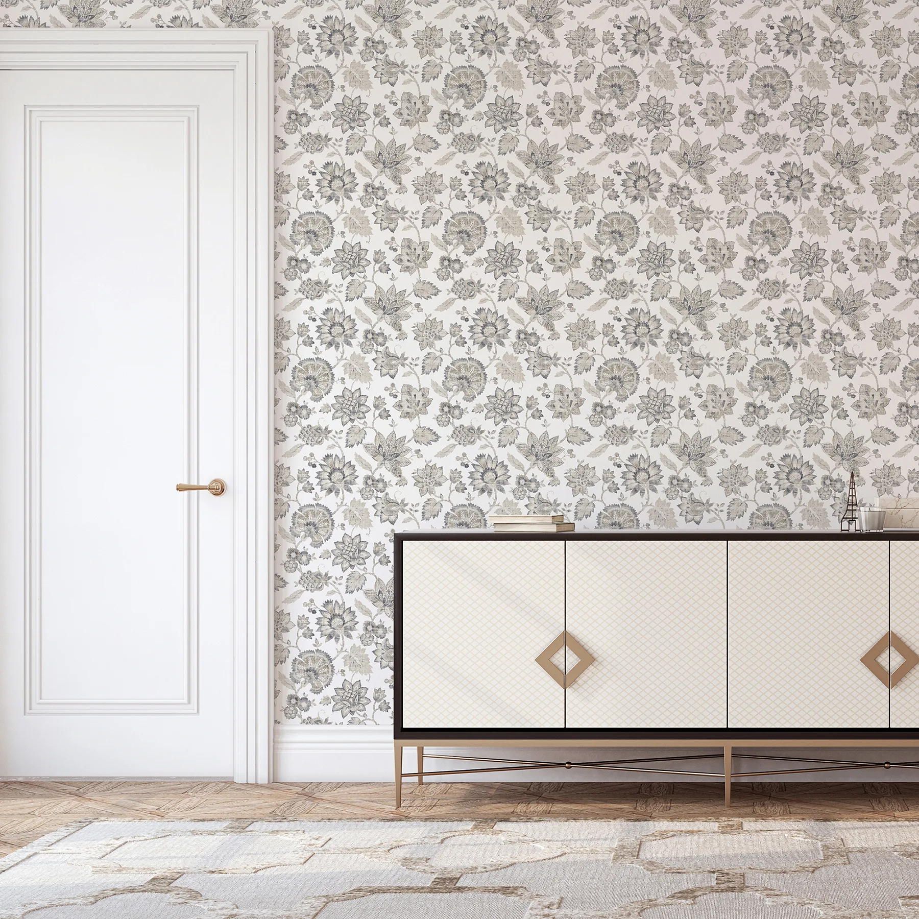 Arthouse Prudie - Denim Wallpaper | Buy Online Arthouse Prudie wallpaper, color Denim, SKU AH924707