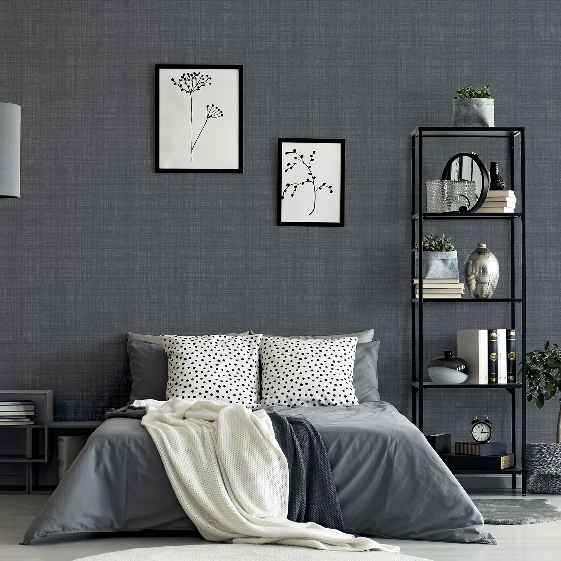 Arthouse Rafe - Grey Wallpaper | Buy Online Arthouse Rafe wallpaper, color Grey, SKU AH946006