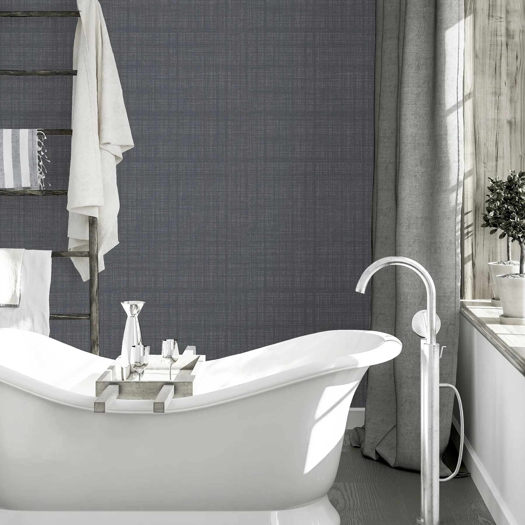Arthouse Rafe - Grey Wallpaper | Buy Online Arthouse Rafe wallpaper, color Grey, SKU AH946006