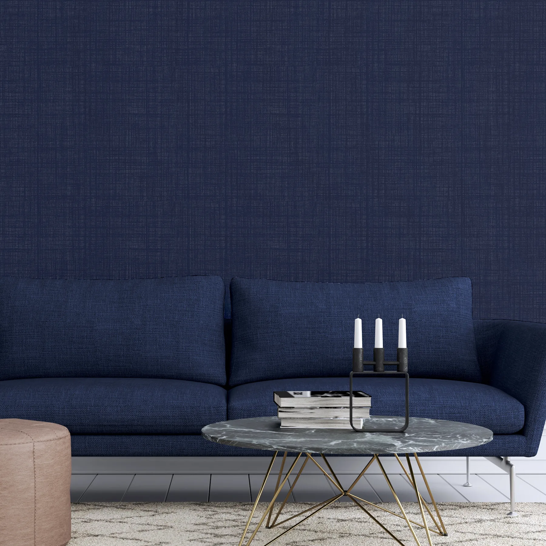 Arthouse Rafe wallpaper, color Navy, SKU AH946002