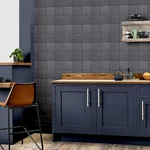 Arthouse Randall - Dark Grey Wallpaper | Buy Online Arthouse Randall wallpaper, color Dark Grey, SKU AH692809