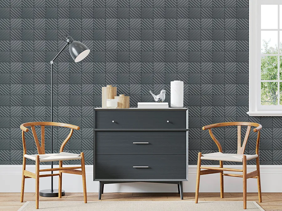 Arthouse Randall - Dark Grey Wallpaper | Buy Online Arthouse Randall wallpaper, color Dark Grey, SKU AH692809