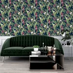 Arthouse Rudy - Navy Wallpaper | Buy Online Arthouse Rudy wallpaper, color Navy, SKU AH297106