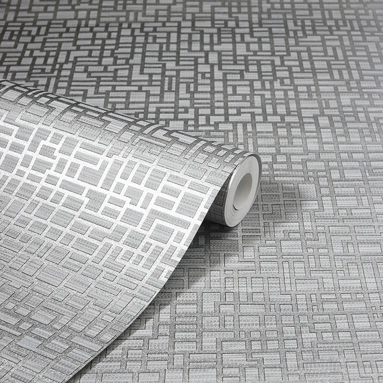 Arthouse Satoni wallpaper, color Silver, SKU AH293100