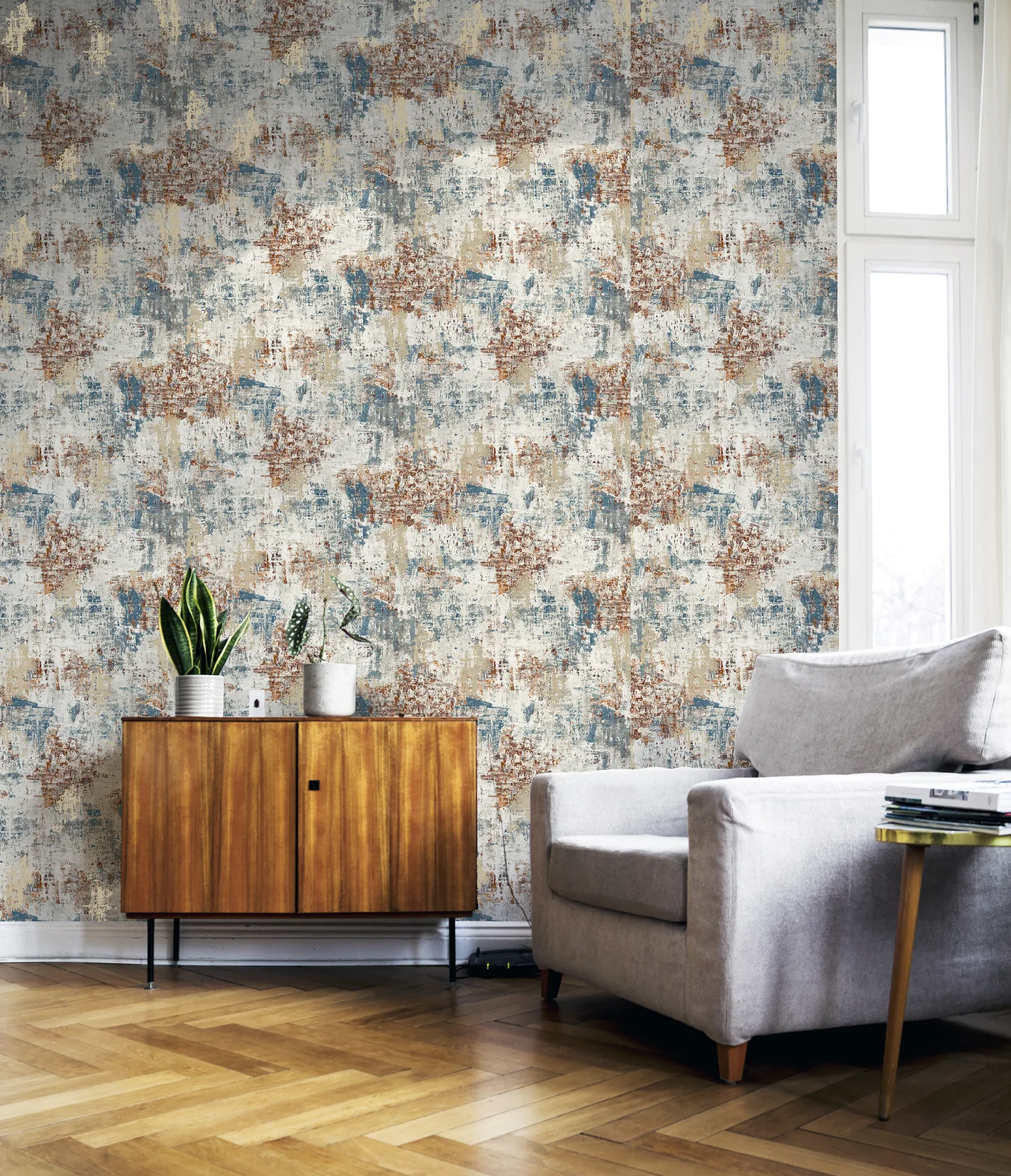 Arthouse Sergio wallpaper, color Rust, SKU AH297406