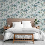Arthouse Suzume - Teal Wallpaper | Buy Online Arthouse Suzume wallpaper, color Teal, SKU AH924500