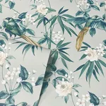 Arthouse Suzume - Teal Wallpaper | Buy Online Arthouse Suzume wallpaper, color Teal, SKU AH924500