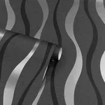 Arthouse Tazz wallpaper, color Black, SKU AH924502
