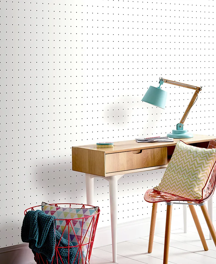Arthouse Terrence wallpaper, color White, SKU AH920000