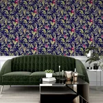 Arthouse Thelma - Navy Wallpaper | Buy Online Arthouse Thelma wallpaper, color Navy, SKU AH908003