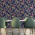 Arthouse Thelma - Navy Wallpaper | Buy Online Arthouse Thelma wallpaper, color Navy, SKU AH908003