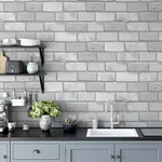 Arthouse Truman wallpaper, color Dove, SKU AH669401