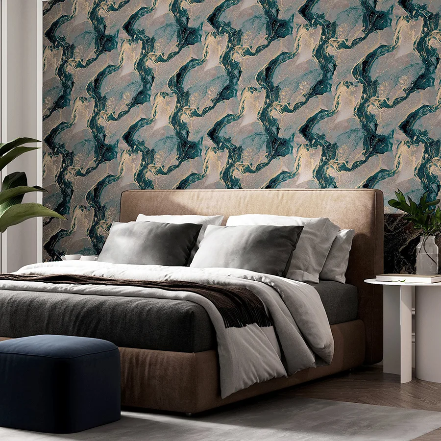 Arthouse Ursula - Dark Blue Wallpaper | Buy Online Arthouse Ursula wallpaper, color Dark Blue, SKU AH693404