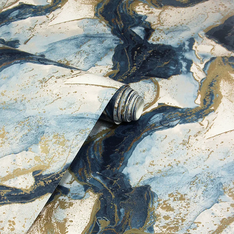 Arthouse Ursula - Dark Blue Wallpaper | Buy Online Arthouse Ursula wallpaper, color Dark Blue, SKU AH693404