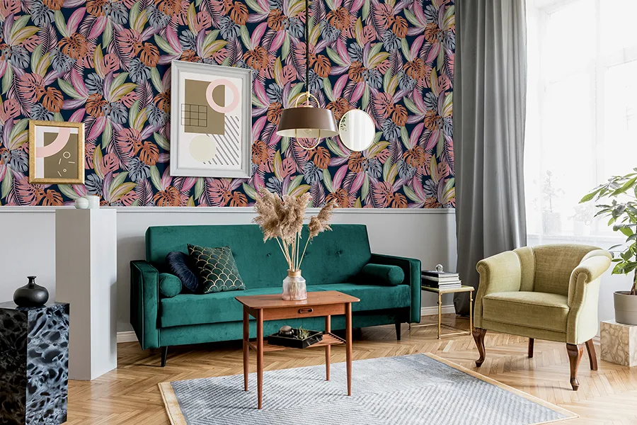 Arthouse Vivette - Multicolor Wallpaper | Buy Online Arthouse Vivette wallpaper, color Multicolor, SKU AH909409