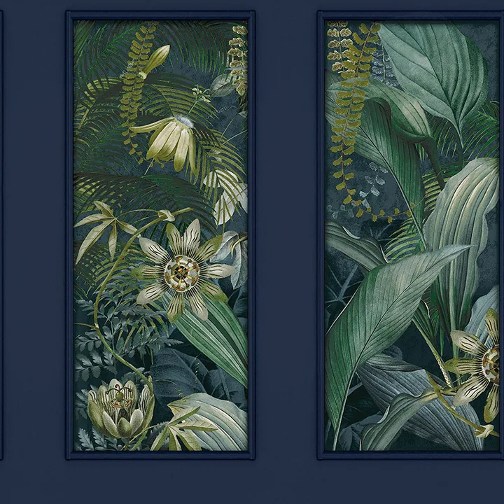 Arthouse Wendell wallpaper, color Navy, SKU AH922803