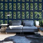 Arthouse Wendell - Navy Wallpaper | Buy Online Arthouse Wendell wallpaper, color Navy, SKU AH922803