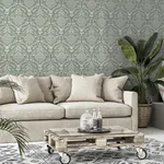Arthouse Wickham - Green Wallpaper | Buy Online Arthouse Wickham wallpaper, color Green, SKU AH923706