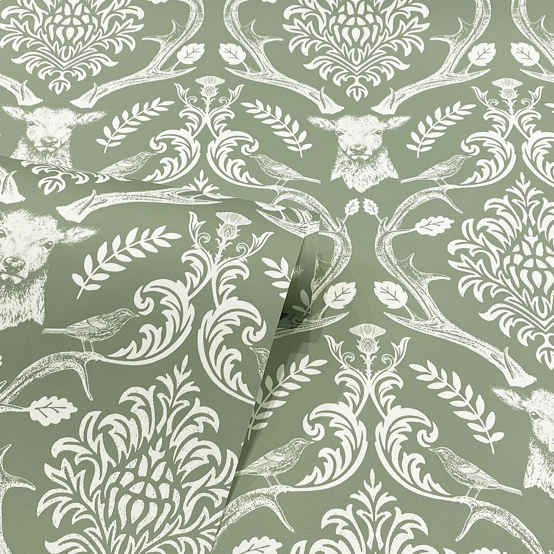 Arthouse Wickham - Green Wallpaper | Buy Online Arthouse Wickham wallpaper, color Green, SKU AH923706