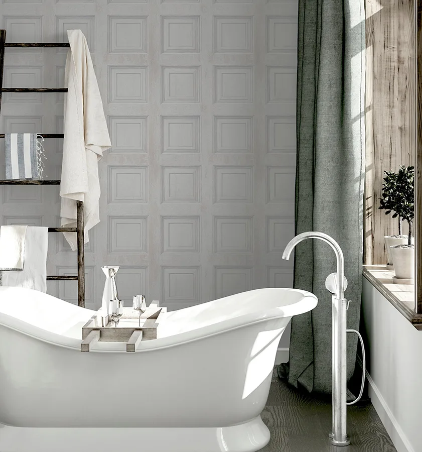 Arthouse Willard wallpaper, color Off-White, SKU AH945902