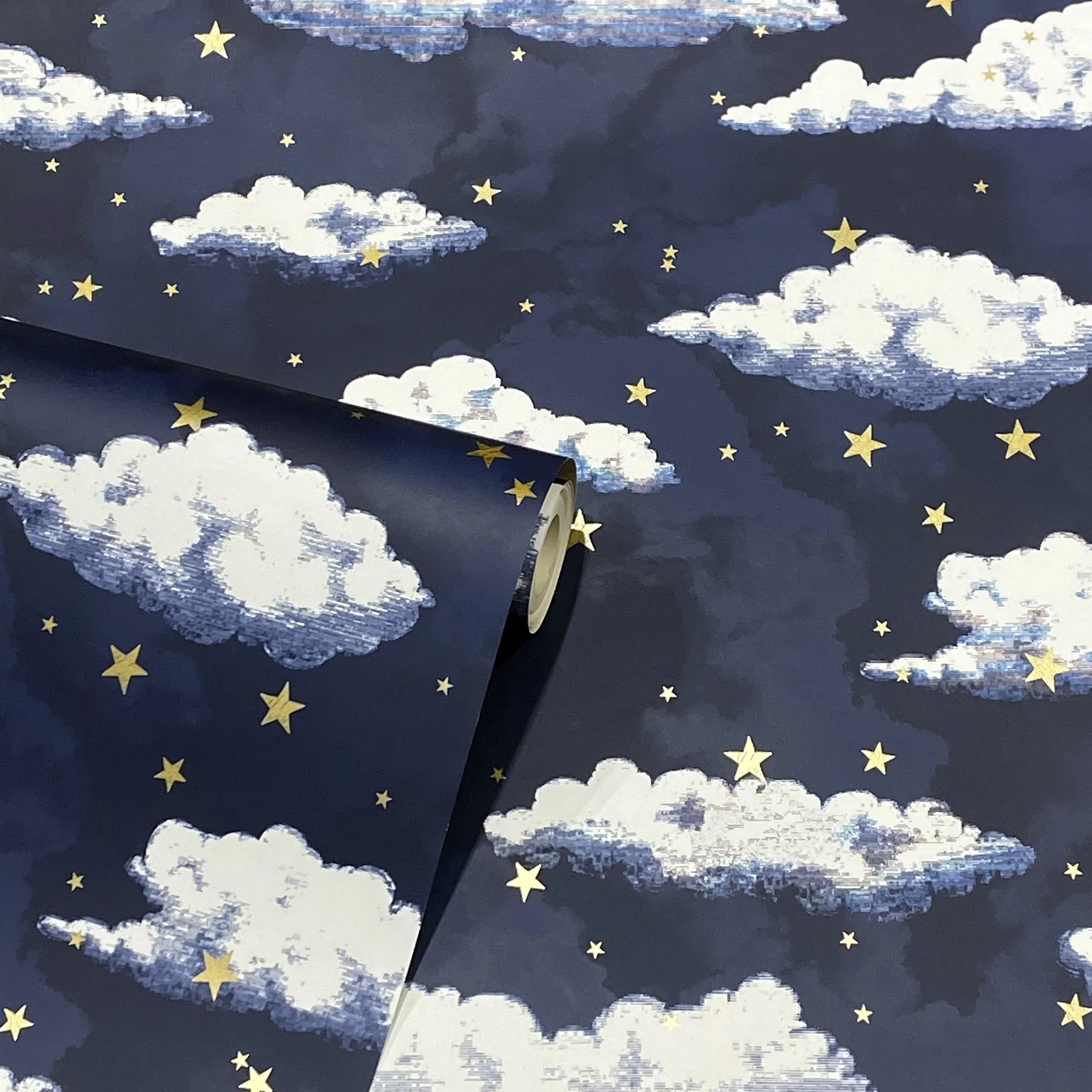 Arthouse Zeno wallpaper, color Navy, SKU AH923907